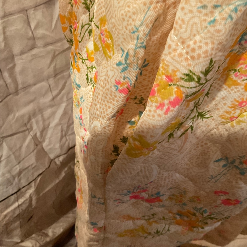 “BONDILENE VINTAGE/ RETRO 70’s HOUSECOAT” NWT Floral Polyester Robe. - Picture 6 of 16
